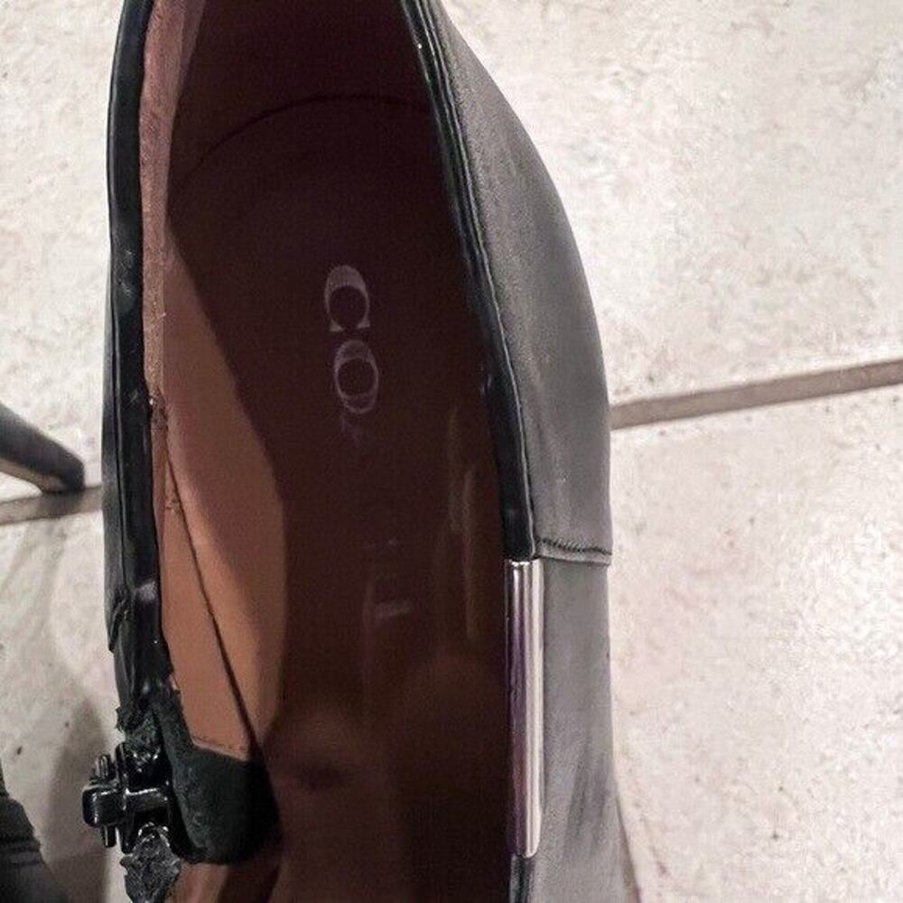 Coach black ankle booties size 10 - Picture 2 of 10